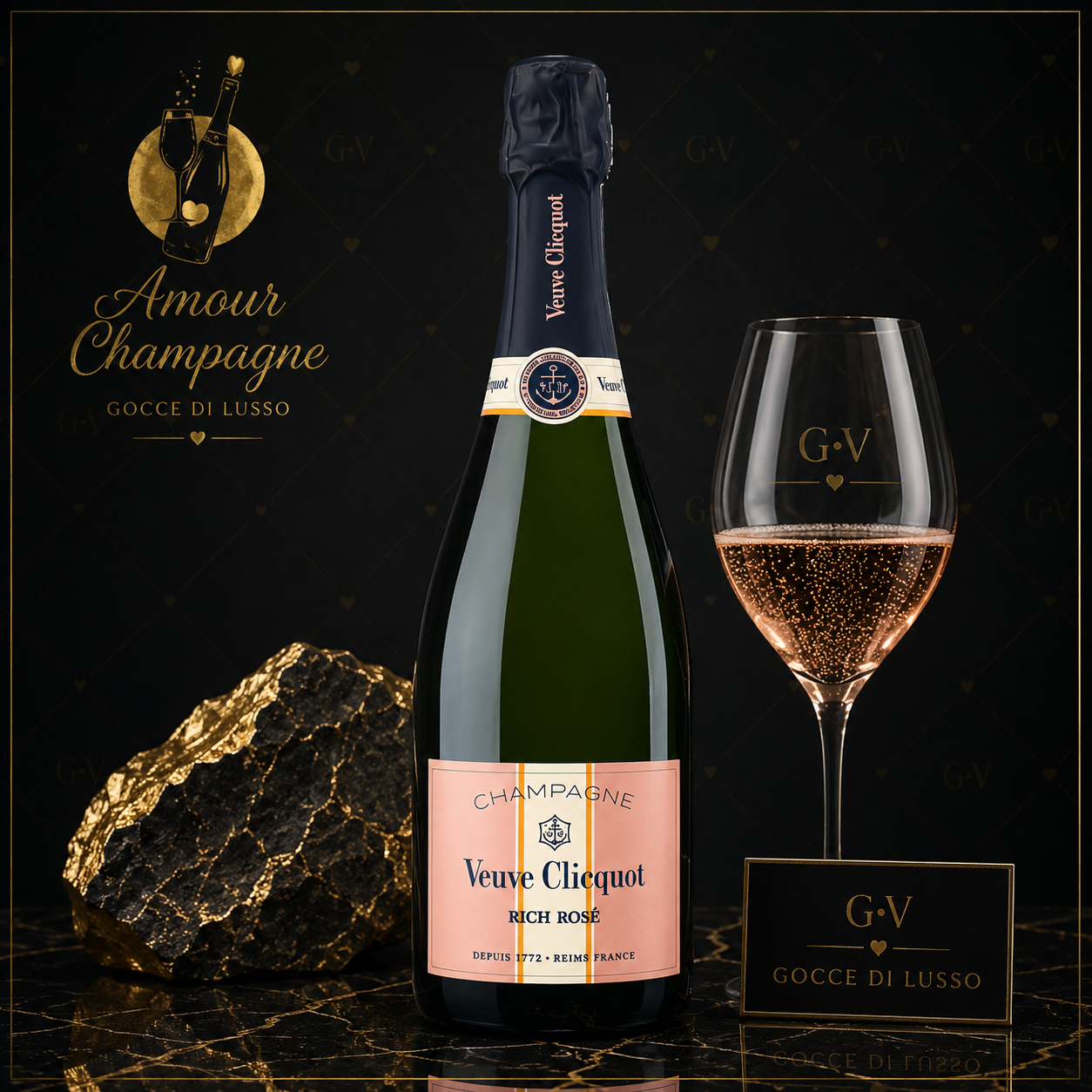 VEUVE CLICQUOT RICH Rosé 0.75