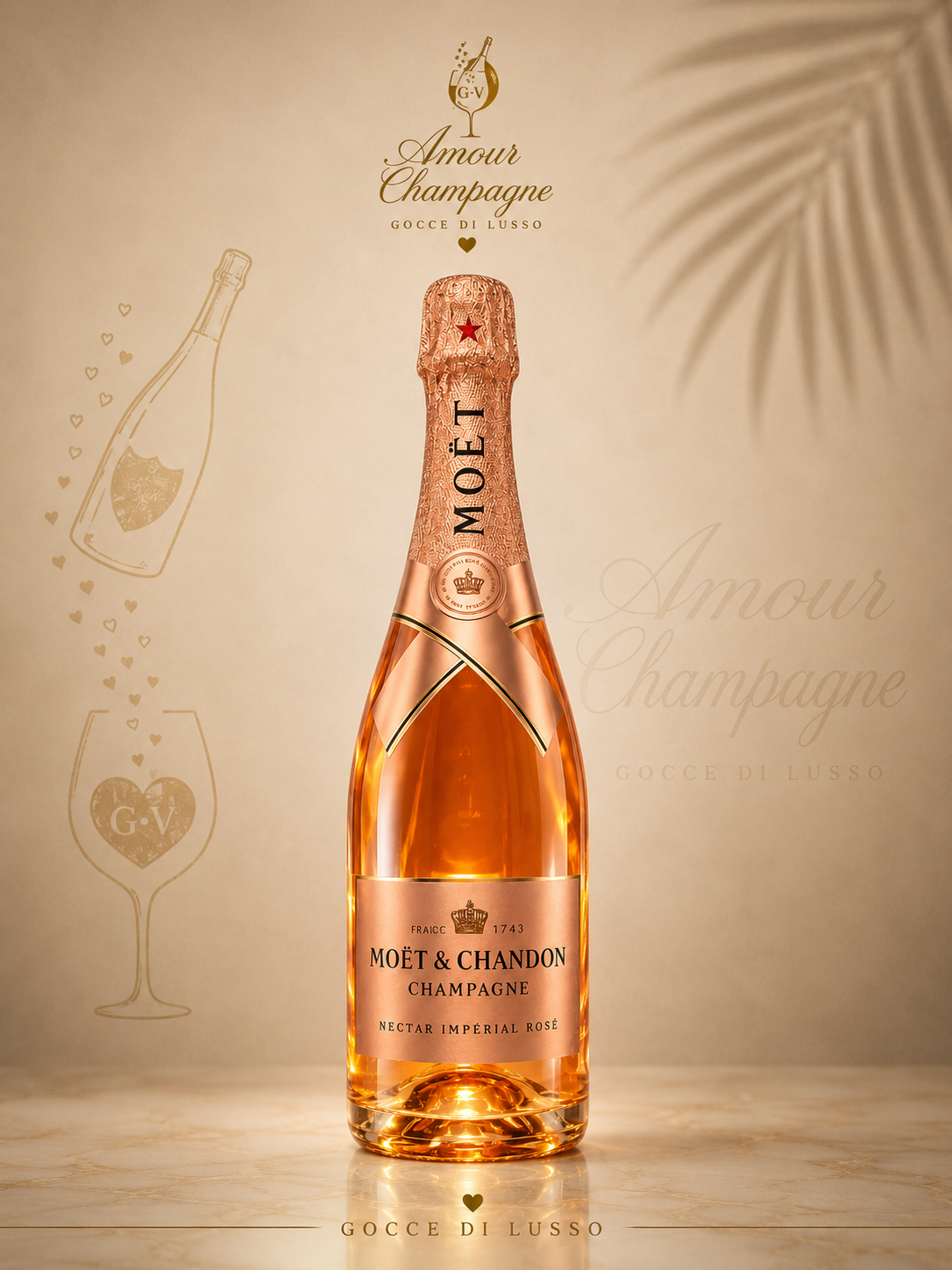 MOËT NECTAR IMPERIAL Rosé MAGNUM 1.5l (NIR)