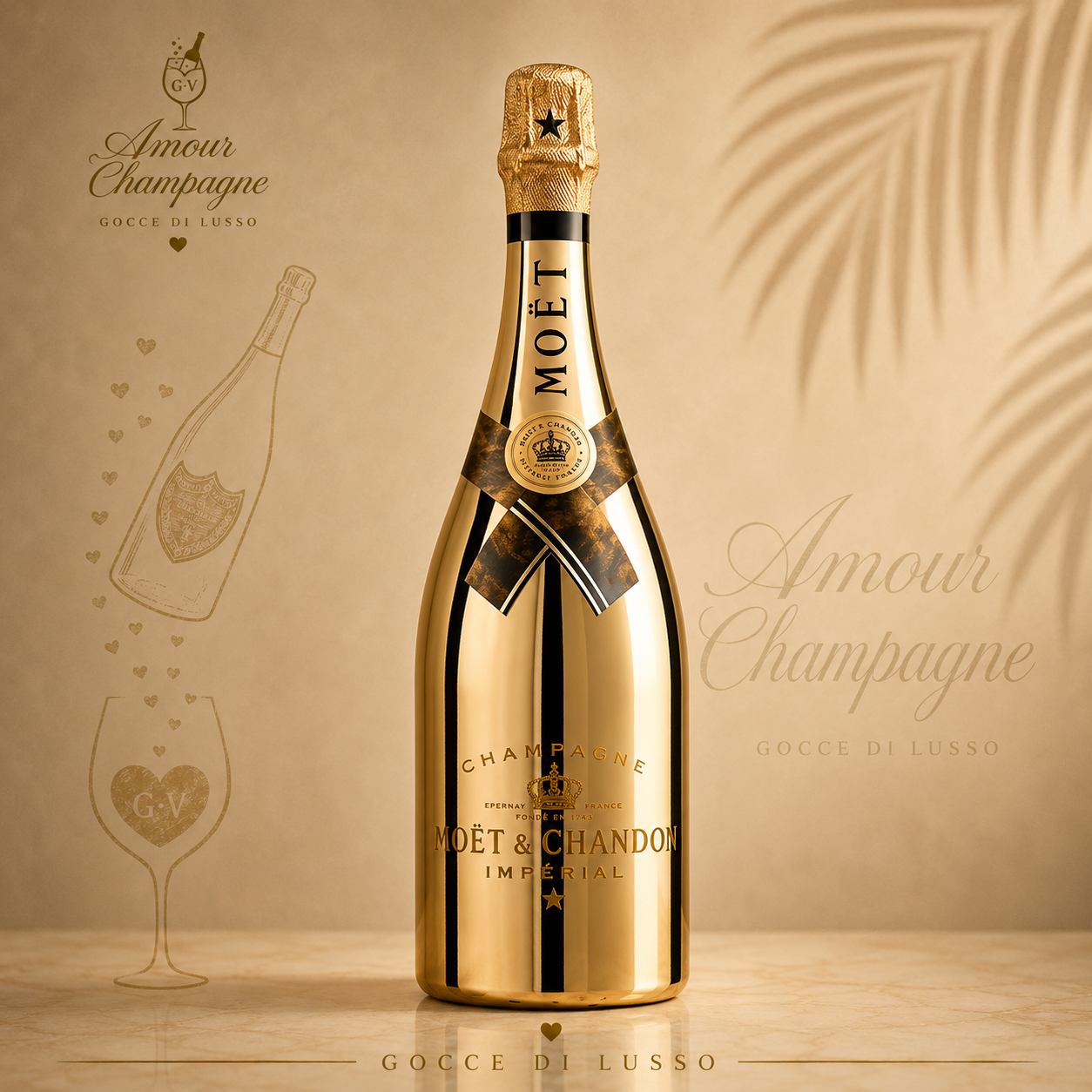 MOËT IMPERIAL luminous oro MAGNUM 1.5l