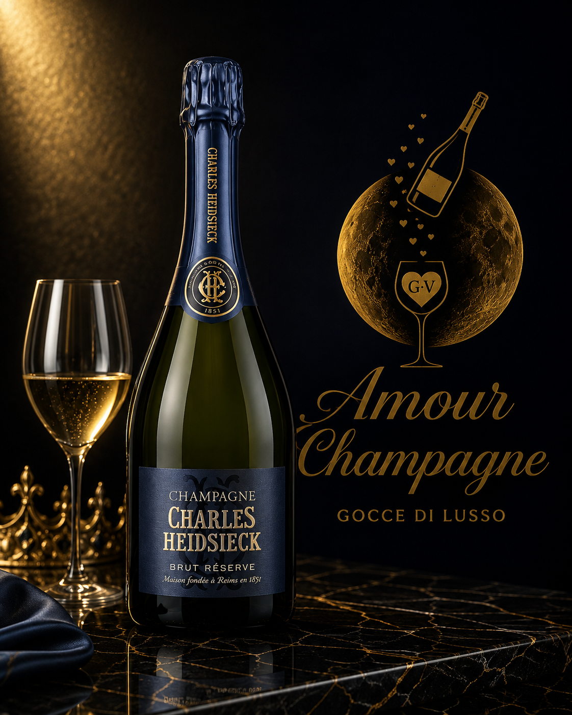 Champagne Charles Heidsieck Réserve Brut 0,75