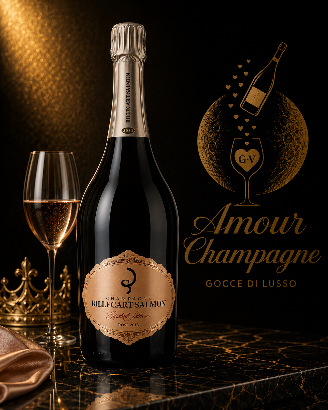 BILLECART SALMON ELISABETH SALMON ROSE 2012 3L
