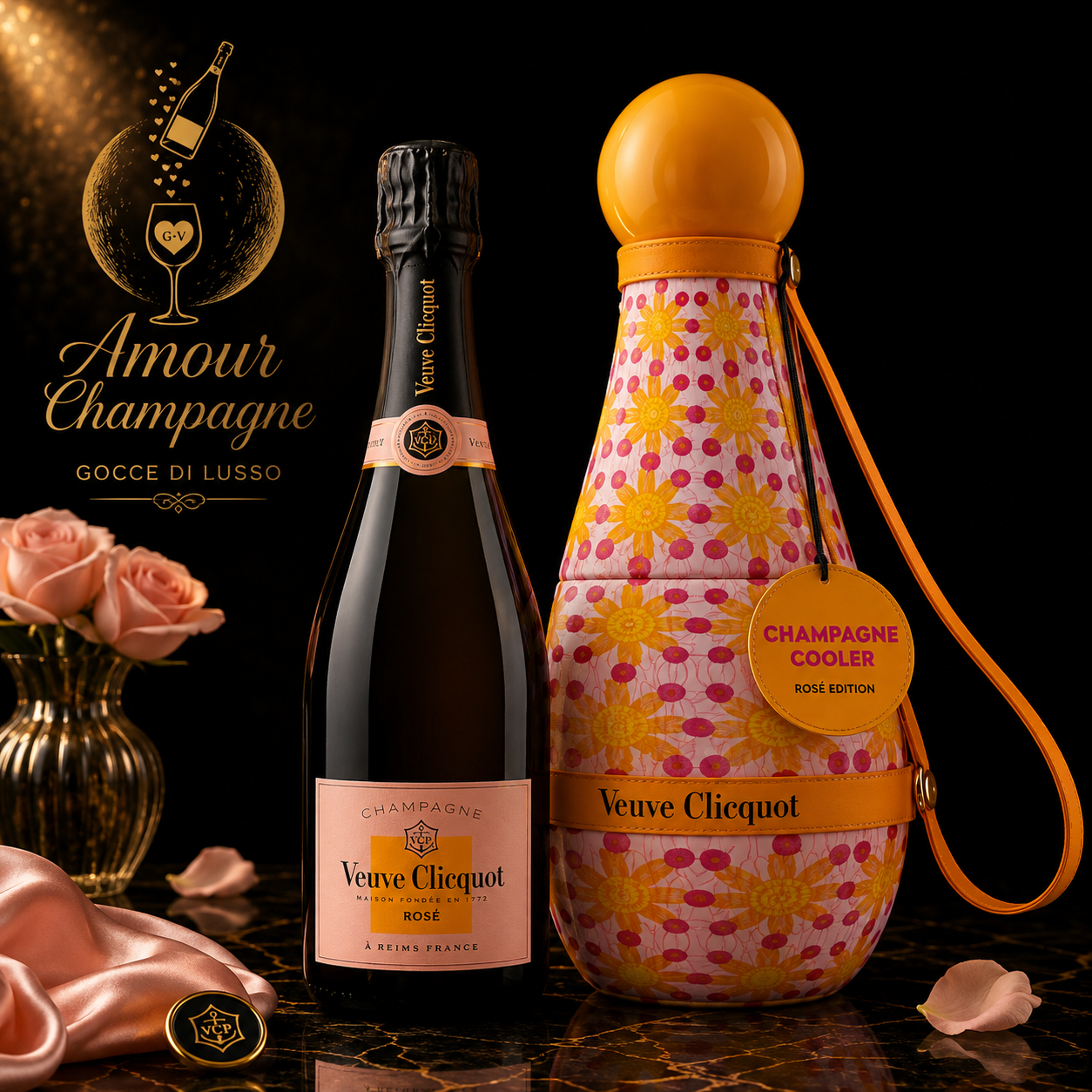 Champagne Brut "Rosé Sun Totem by Yinka Ilori" - Veuve Clicquot 0,75