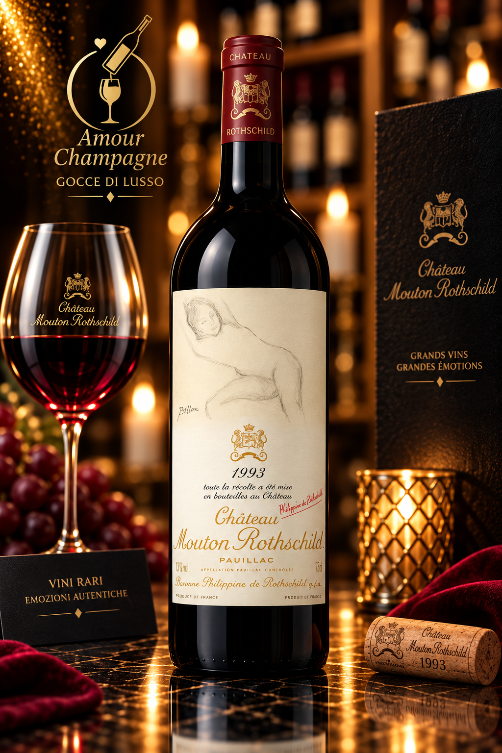 Chateau Mouton Rothschild 1993 0,75