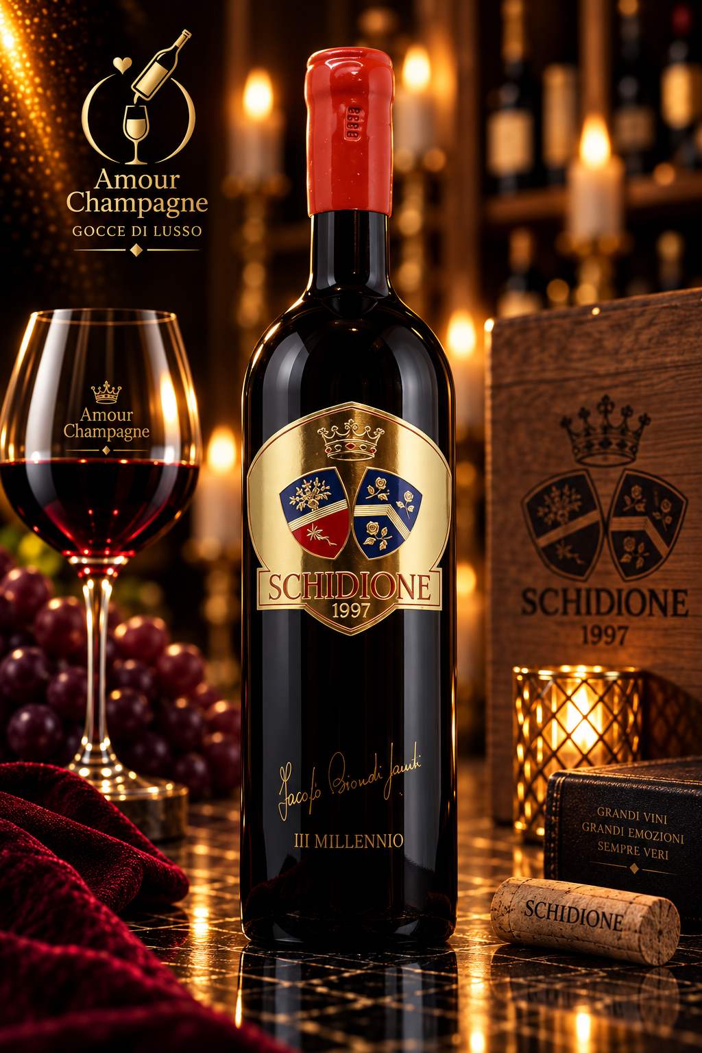Biondi Santi Schidione III Millennio 1997 Magnum 1,5